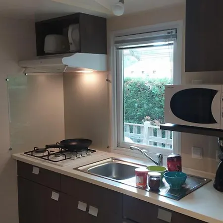 Mobil-home Spacieux Avec Terrasse Pour 6 Personnes A - Api-1-52-487 Campsite